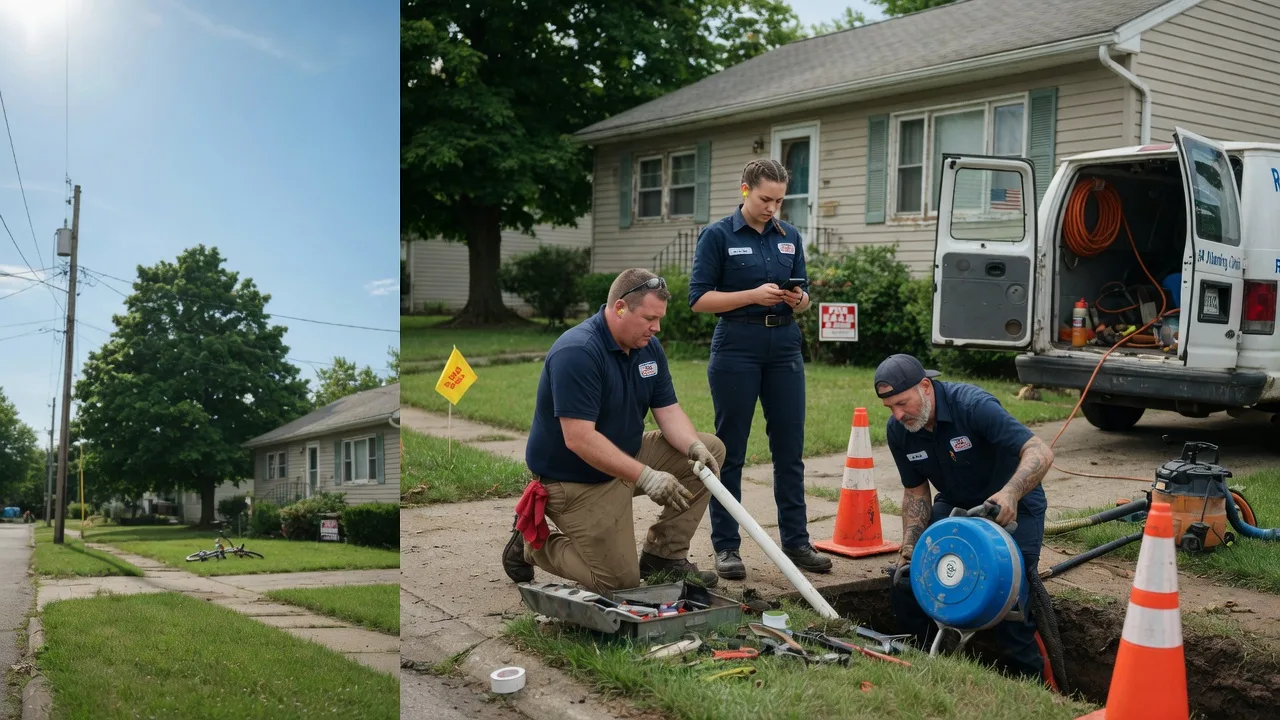 Sewer Line Repair in Cooksville, IL near me